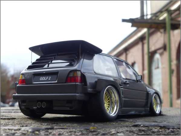 1:18 VW Golf 2 GTI R32 Khyzyl Saleem Breitbau - NEU inkl. OVP